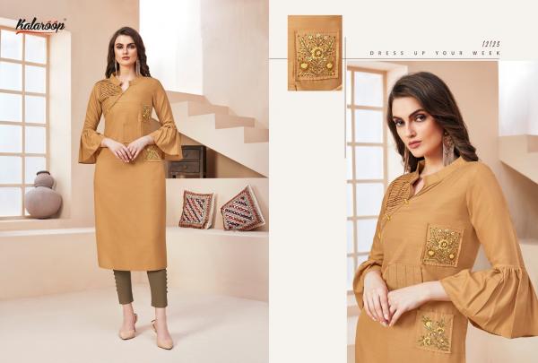 Kalaroop Shelby 2-Rayon-Fancy-Kurti